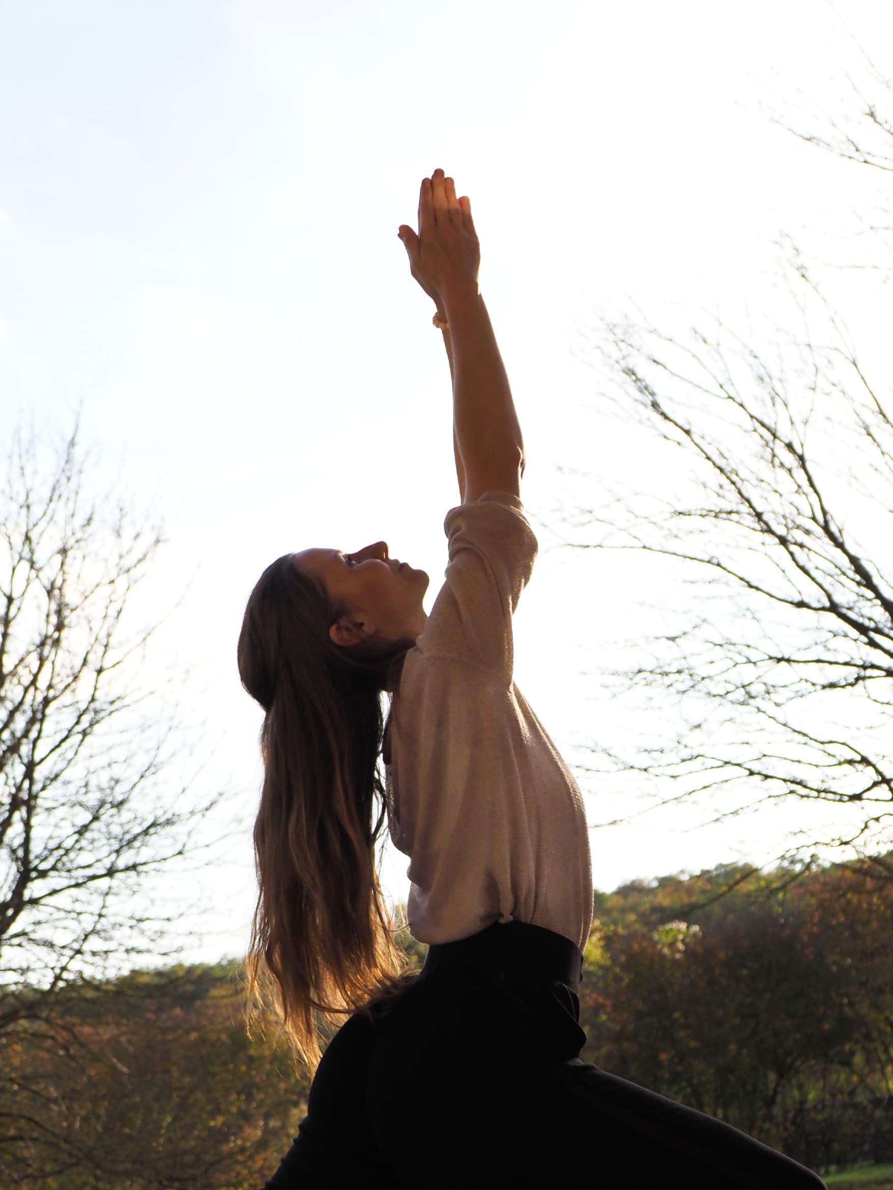 Felfelé imádkozó ászána